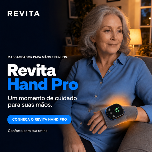 Revita Hand Pro — Massageador para mãos e punhos